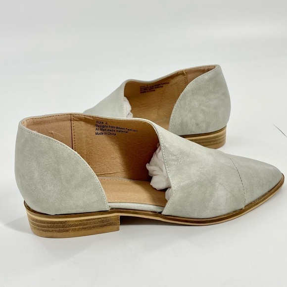 Beast Fashion Carter-05 Gray Slip On Side Cut Out Boot Shoe WOMENS SIZE 6 - Picture 1 of 9